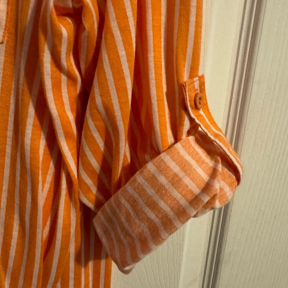 Women’s Coastal Vertical Striped Shirt 3X - Picture 2 of 9